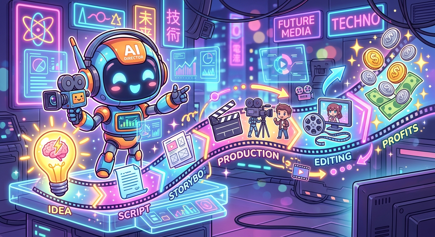 Medeo Creative OS：AI 视频 Agent 包办从选题到变现