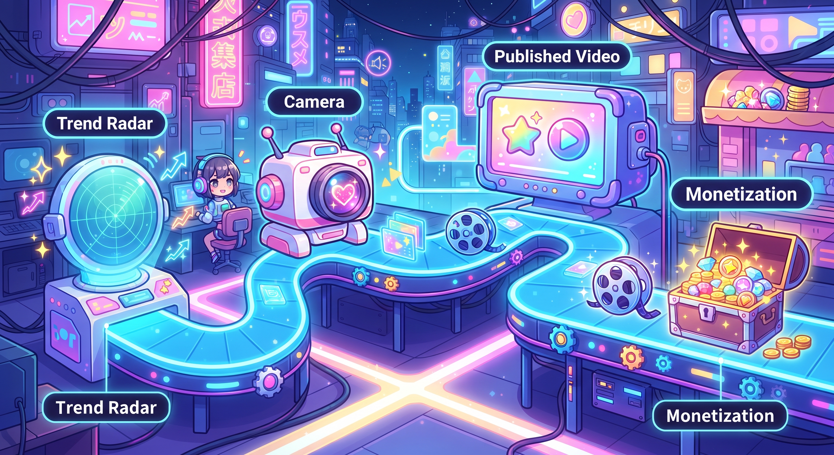 Medeo Creative OS：AI 视频 Agent 包办从选题到变现